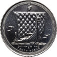 Wyspa Man, Elżbieta II, 1/10 nobla 1985, Łódź, 1/10 uncji platyny