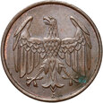 Niemcy, 4 reichspfennigi 1932 J