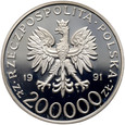 Polska, 200000 złotych 1991, Gen. Leopold Okulicki 