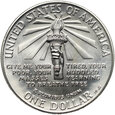 USA, dolar 1986 P, Wyspa Ellisa