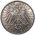 Niemcy, Saksonia-Meiningen, Jerzy II, 2 marki 1915