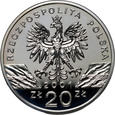 Polska, III RP, 20 złotych 2001, Paź królowej