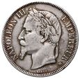02. Francja, Napoleon III, 5 franków 1869 BB