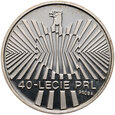 Polska, PRL, 1000 złotych 1984, 40-lecie PRL, Próba