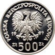 Polska, PRL, 500 złotych 1987, Igrzyska Olimpijskie 1988