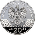 Polska, III RP, 20 złotych 2004, Morświn