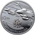 Polska, III RP, 10 złotych 2019, 100-lecie Polskiego Lotnictwa