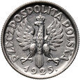 665. Polska, II RP, 1 złoty 1925, Żniwiarka #A