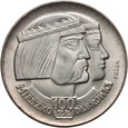 Polska, PRL, 100 złotych 1966, PRÓBA, Mieszko i Dąbrówka