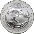 Słowacja, 20 euro 2009, stempel zwykły