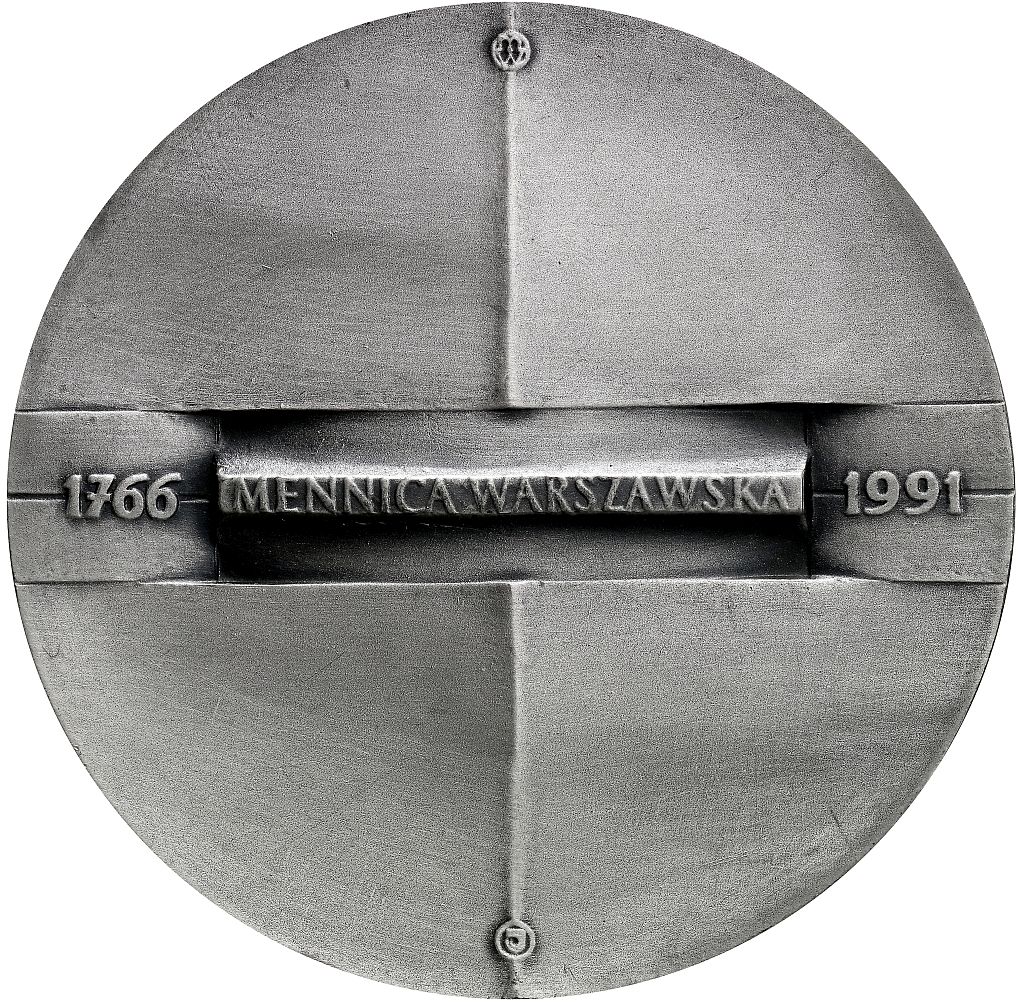 Polska, medal 225 lat Mennicy Warszawskiej, 1991