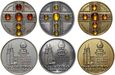 Lot 3 sztuk medali Tysiąclecie Zjazdu i Synodu w Gnieznie 2000