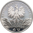 Polska, III RP, 20 złotych 1998, Ropucha paskówka