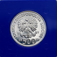 #AK# Polska, PRL, 500 złotych 1987, Zimowe Igrzyska Olimpijskie 1988