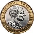 Francja, 10 Franków 1989 Monteskiusz 