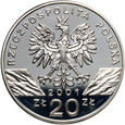 Polska, III RP, 20 złotych 2001, Paź królowej