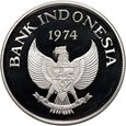 Indonezja, 2000 rupii 1974, Tygrys jawajski