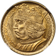 Polska, II RP, 10 złotych 1925, Bolesław Chrobry NGC MS64 (*)