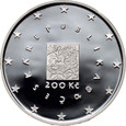 Czechy, 200 koron 2004, stempel lustrzany