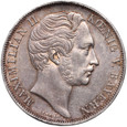 608. Niemcy, Bawaria, Maksymilian II, 2 guldeny, 1855, Kolumna Madonny