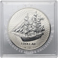 Wyspy Cook'a, 1 dolar 2020, HMS Bounty, Fabulous 15, #23