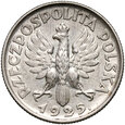 2. II RP, 1 złoty 1925, Żniwiarka, #PG