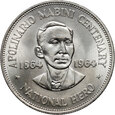 #AJ# Filipiny, 1 peso 1964, Apolinario Mabini