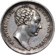 Niemcy, Bayern,Maksymilian I,srebrny medal,25-lecie Panowania 1824 [M]