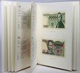Polska, banknoty obiegowe z lat 1975-1996 – kompletny zestaw NBP
