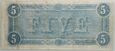 USA, 5 dolarów 1864, Richmond-Virginia B
