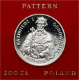 Polska, PRL, 200 złotych 1980, PRÓBA, Kazimierz I Odnowiciel