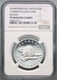 Polska, 100 złotych 1978, Ochrona Środowiska- Bóbr, NGC PF68