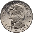 #AM# Polska, PRL, 100 zł 1978, Adam Mickiewicz, próba, nikiel