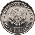 #AM# Polska, PRL, 100 zł 1978, Adam Mickiewicz, próba, nikiel