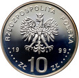 1659. Polska, III RP, 10 złotych 1999, Władysław IV Waza