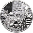 7. Niue, 1 dolar 2014, 100. rocznica wybuchu II Wojny Światowej