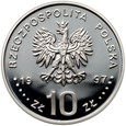 Polska, III RP, 10 złotych 1997, 1000-lecie śmierci św. Wojciecha