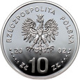 #Aj# III RP, 10 złotych 2002, August II Mocny, popiersie