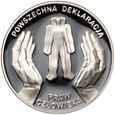 Polska, III RP, 10 złotych 1998, Deklaracja Praw Człowieka