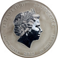 #AZ# Australia, 30 dolarów 2013, Rok Kozy, 1 kg srebra Ag999