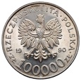 Polska, III RP, 100000 złotych 1990, Solidarność, typ A