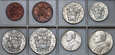 Watykan, Pius XI, 8 monet (od 5 centisimi do 10 lirów) 1936