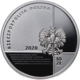 Polska, III RP, 10 złotych 2020, Stanisław Głąbiński