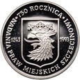 #M Polska,III RP,200000 zł 1993, 750. lecie praw miejskich Szczecina