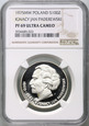 PRL, 100 zł 1975, Ignacy Jan Paderewski, NGC PF69