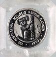 Australia, Elżbieta II, 25 dolarów 1993, Koala, 1/4 uncji platyny