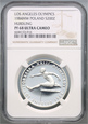 Polska, PRL, 200 złotych 1984, Olimpiada Los Angeles, NGC PF68