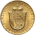 14. Liechtenstein, Franciszek Józef II, 25 franków 1956, #ZG