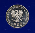 338. PRL, 500 złotych 1986, Sowa z młodymi