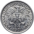 Polska, PRL, 2 złote 1971, aluminium, jagody